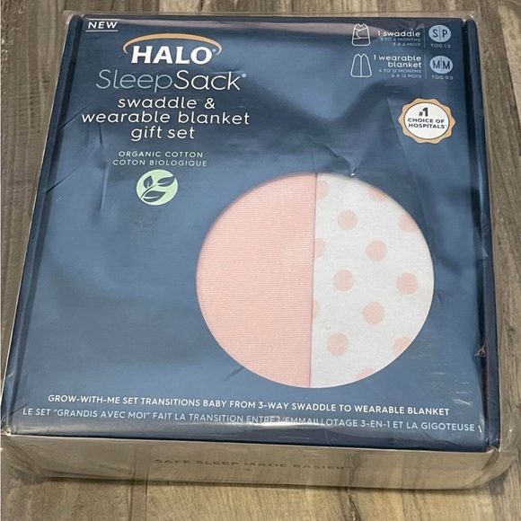 HALO SleepSack Swaddle and Wearable Blanket gift set - Picture 1 of 3